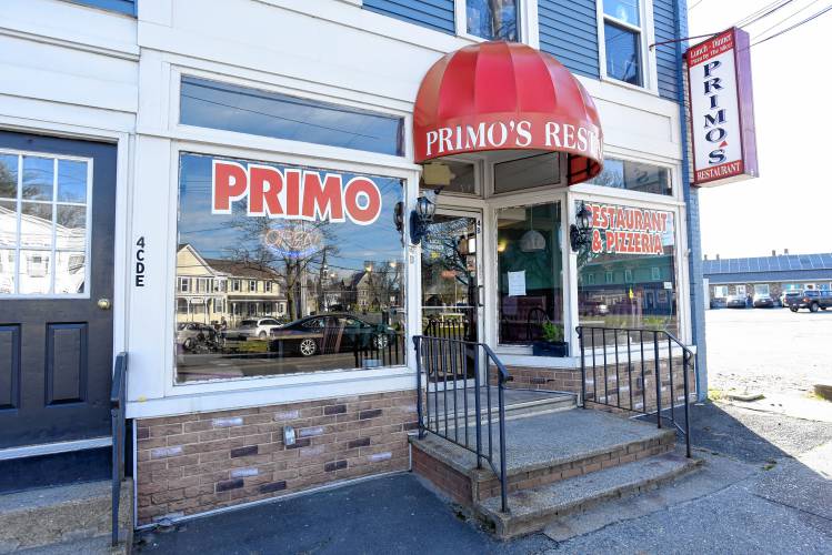 Primo Restaurant & Pizzeria, at 4B Sugarloaf St. in South Deerfield, is open daily from 11 a.m. to 9 p.m.