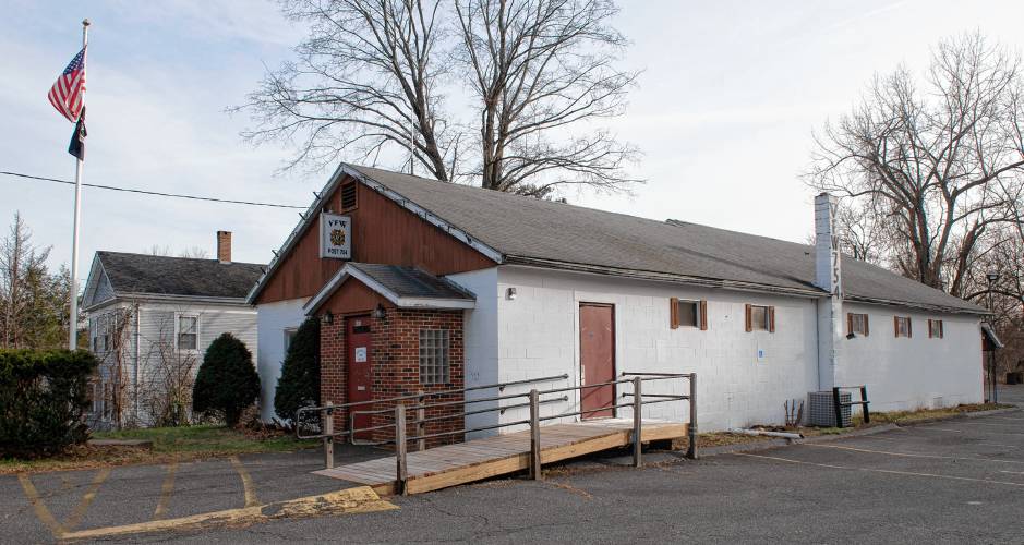 The former Amherst VFW Post 754 at 457 Main St.