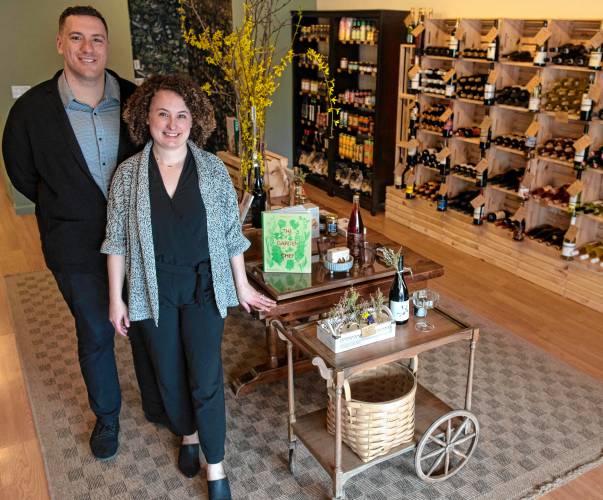 Bill and Mallory Nurse, owners of Aster + Pine Market in Amherst, talk about the new store and what it offers.
