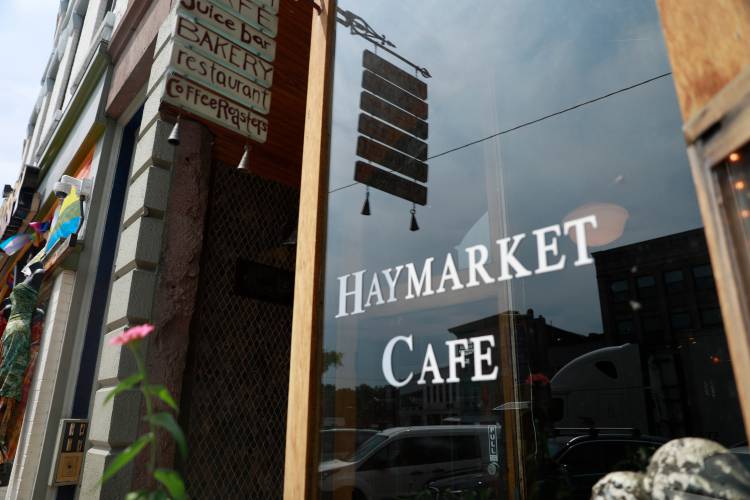 The city of Northampton has issued a cease-and-desist order for the Haymarket Cafe on Monday afternoon after the business failed to obtain proper licenses.