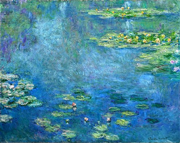 Claude Monet’s “Water Lilies” (1906).