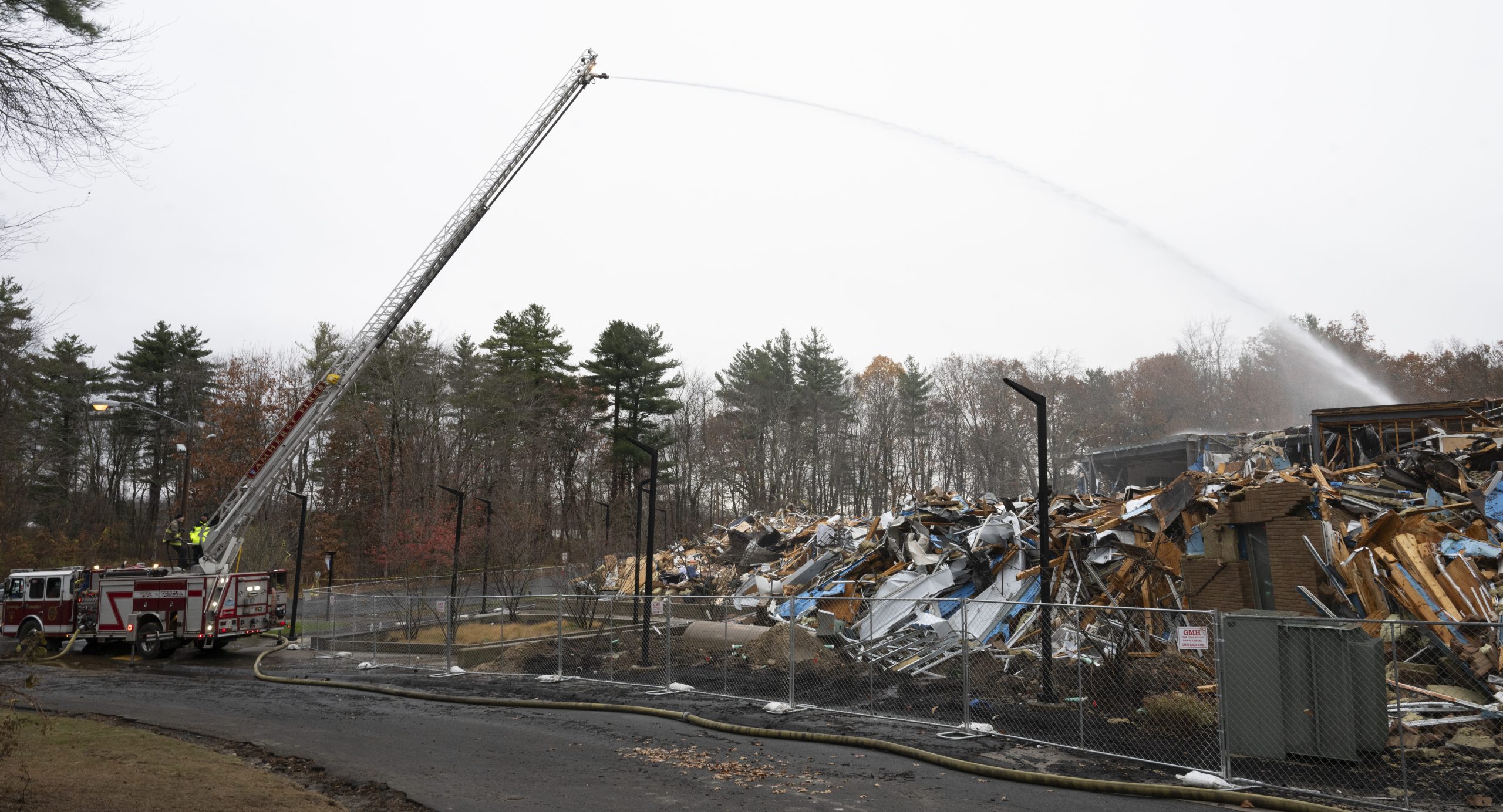 ‘No community can ever be prepared’: Olympia Place left in rubble after weekend inferno