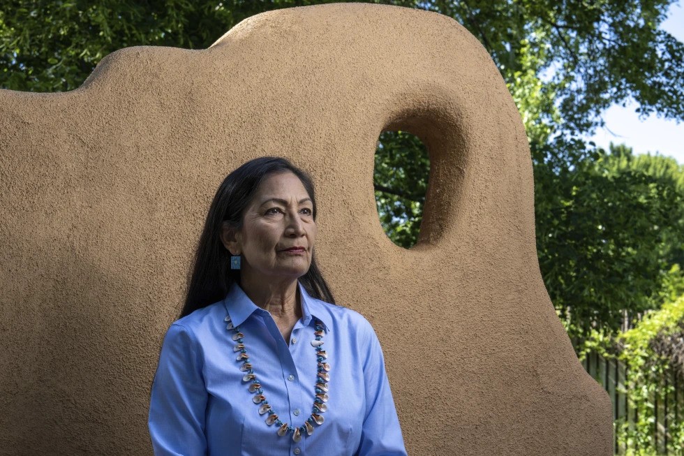 Columnist Carrie N. Baker: Giving thanks for Deb Haaland, a visionary Indigenous leader