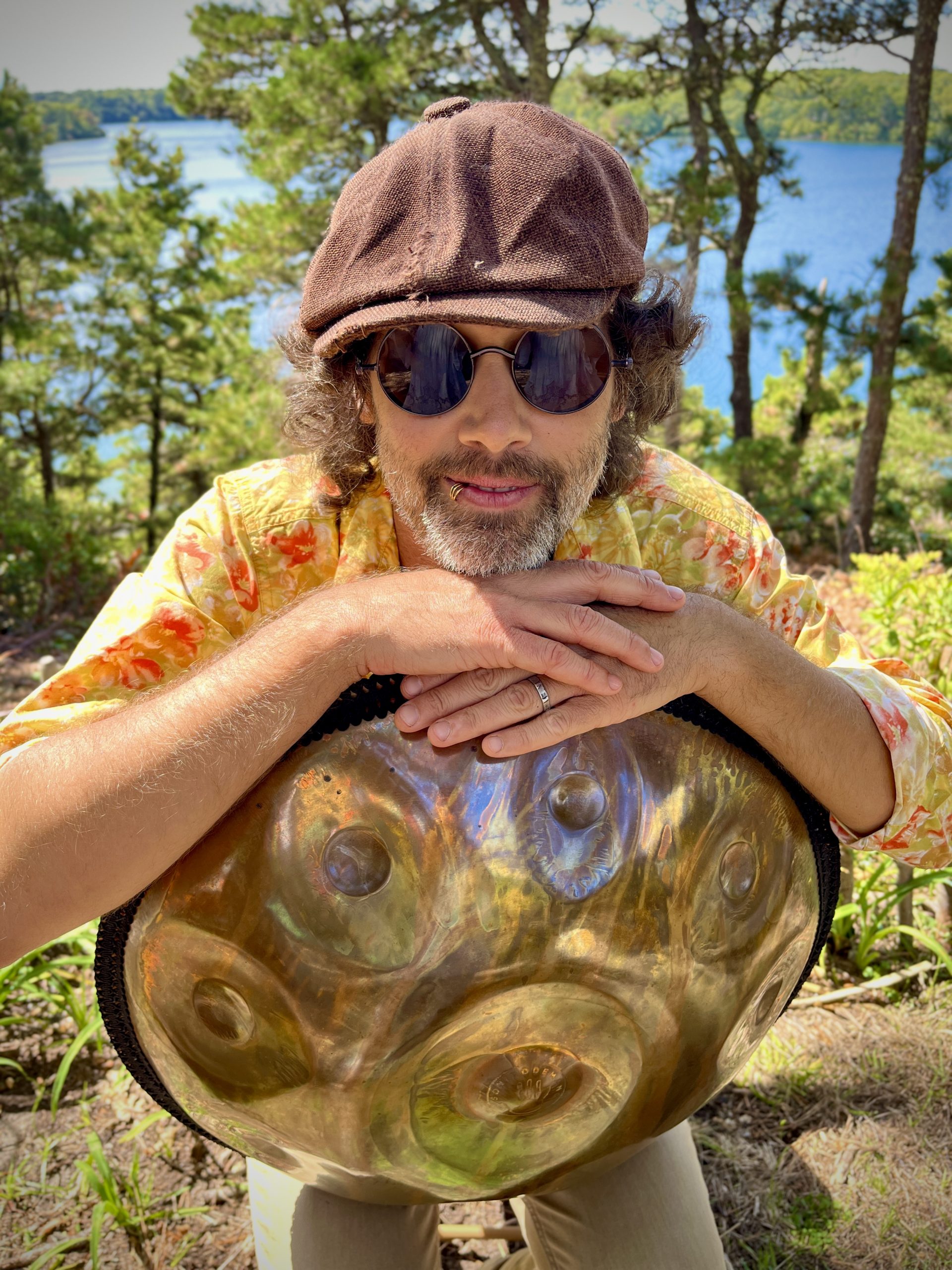 Spreading pan-demonium of peace: Musician brings the harmonies of the handpan to Shutesbury this weekend