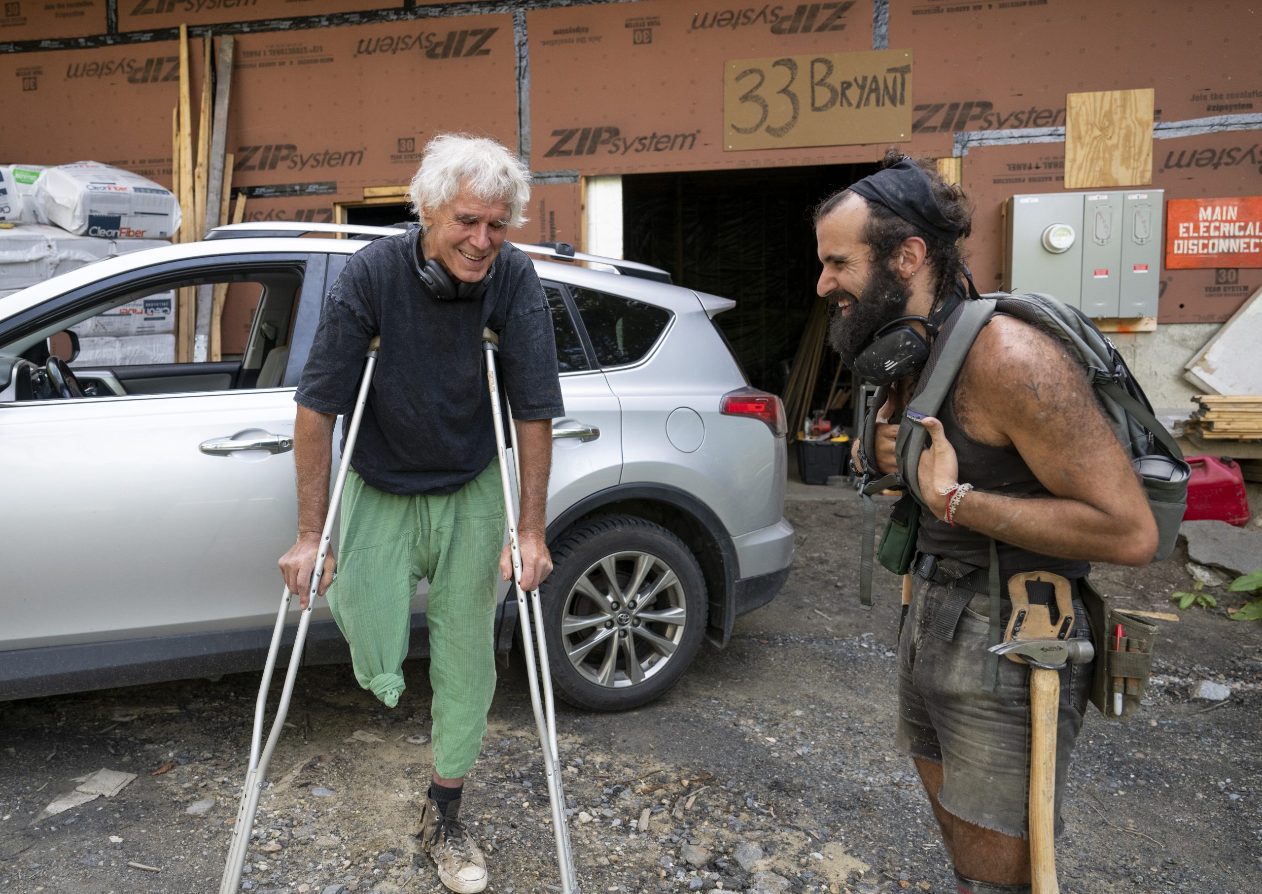 ‘It's just stuff': Fire took his workshop. Illness took his leg. Neither has stopped Cummington builder Stephen Yoshen
