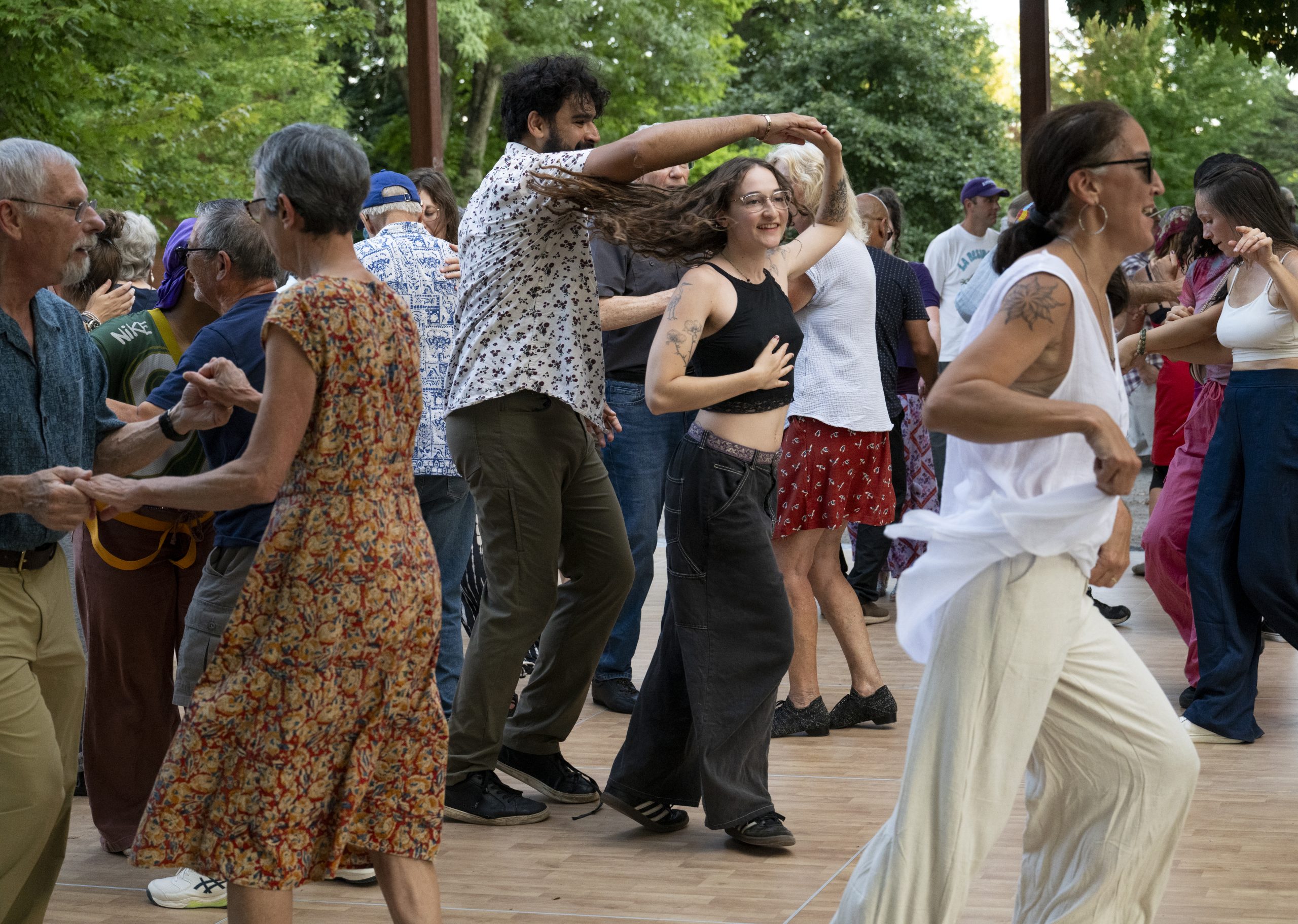 Photo: Dancing into the night - Daily Hampshire Gazette